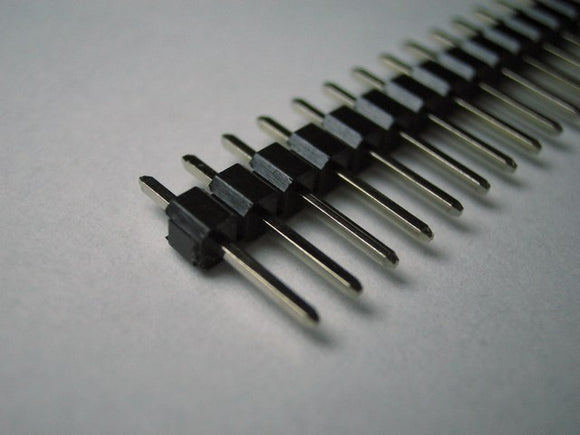 Single Row Male Pin Header 40-pin